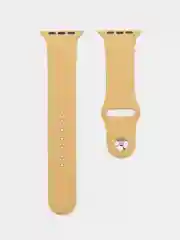 Песочный хаки силиконовый ремешок для часов Apple Watch 1-7, SE