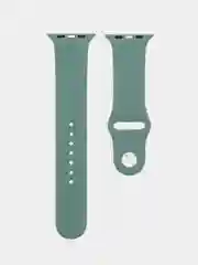 Тёмно-бирюзовый силиконовый ремешок для часов Apple Watch 1-7, SE