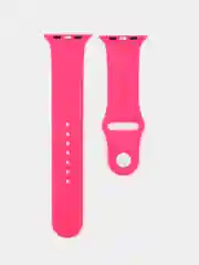Фуксия силиконовый ремешок для часов Apple Watch 1-7, SE