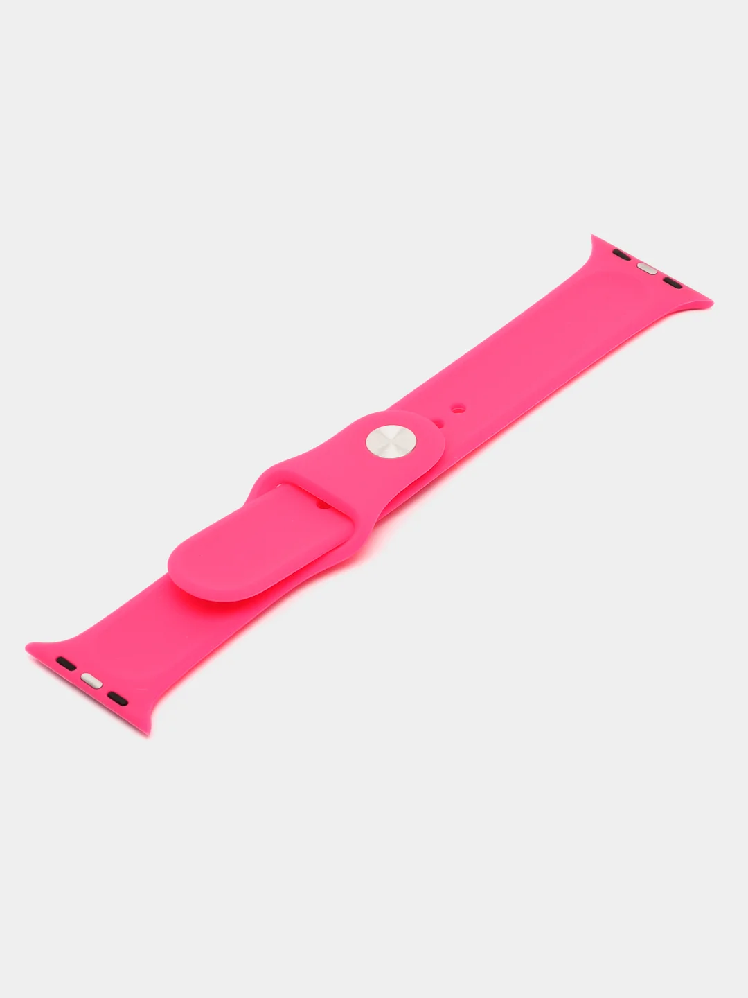 Фуксия силиконовый ремешок для часов Apple Watch 1-7, SE