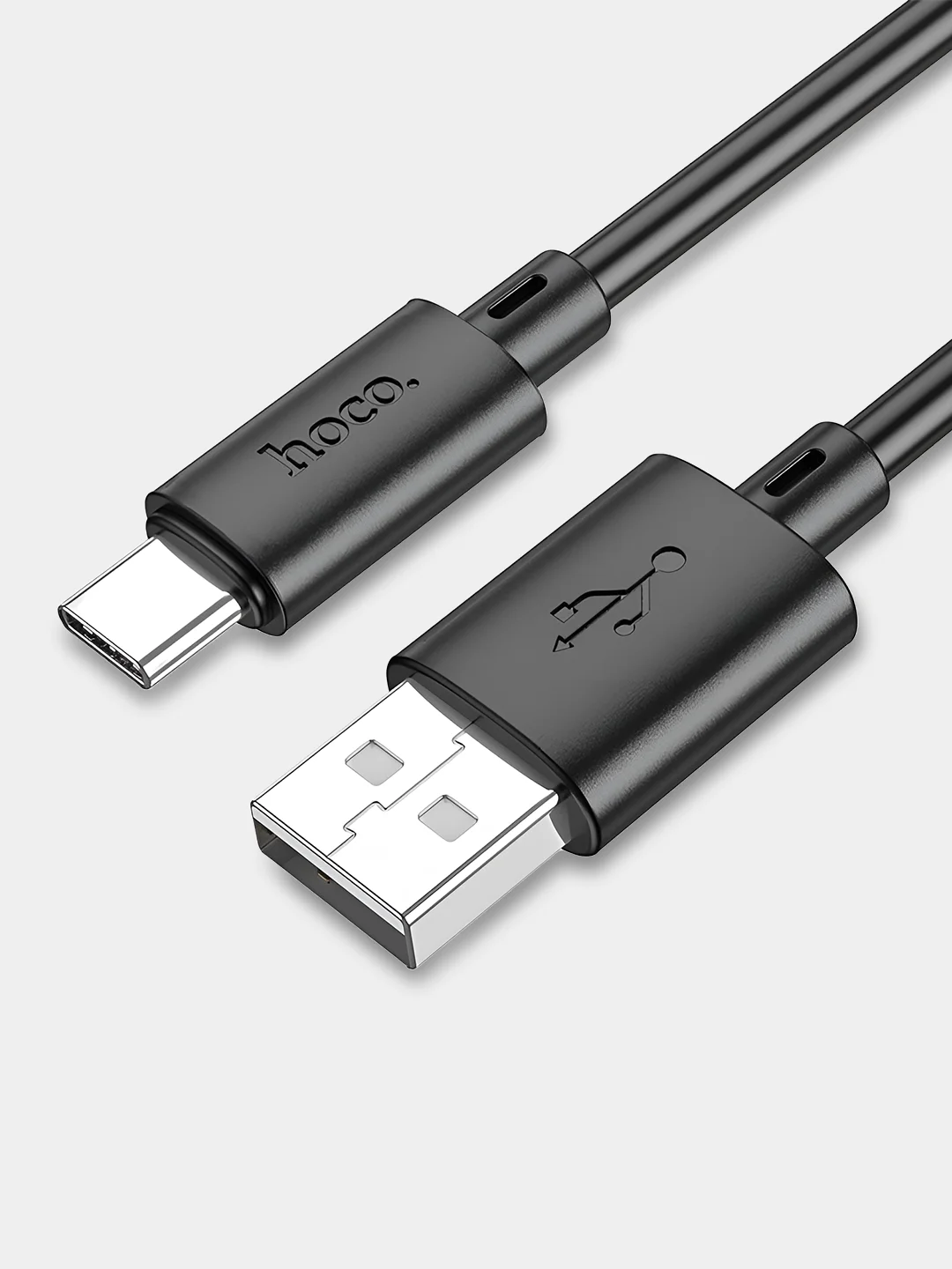 Черный кабель Type-c USB, быстрая зарядка на андроид