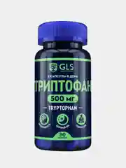 БАД к пище GLS Pharmaceuticals "Триптофан", 250 мг, 90 капсул