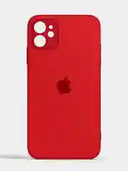Красный чехол на айфон iPhone 11, 12, 13, 14, 15, XR, Pro, Pro Max. Кожаный