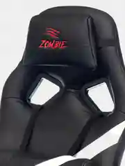 Белый кресло компьютерное, игровое, Бюрократ Zombie Driver