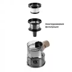 Вертикальный пылесос Kitfort КТ-5252