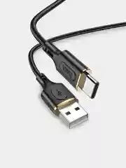 Черный кабель Hoco X95, быстрая зарядка, USB - Type-C, 3А, 1-3 метра