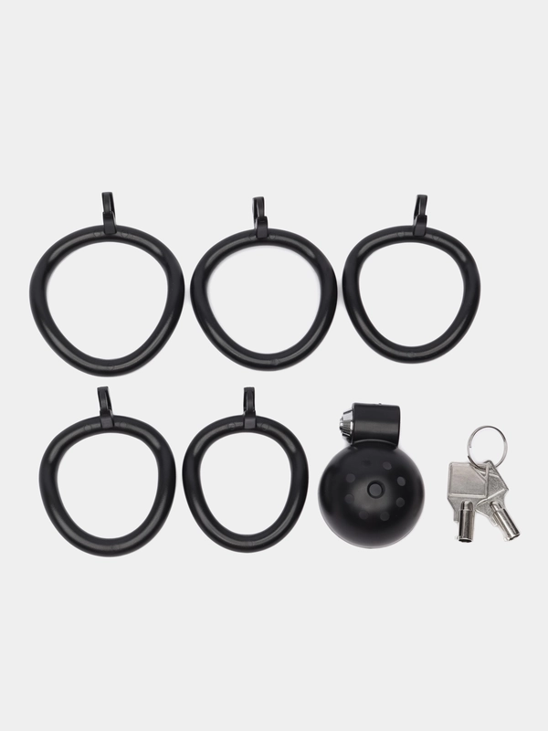 Пояс верности мужской mini, пластик, чёрный