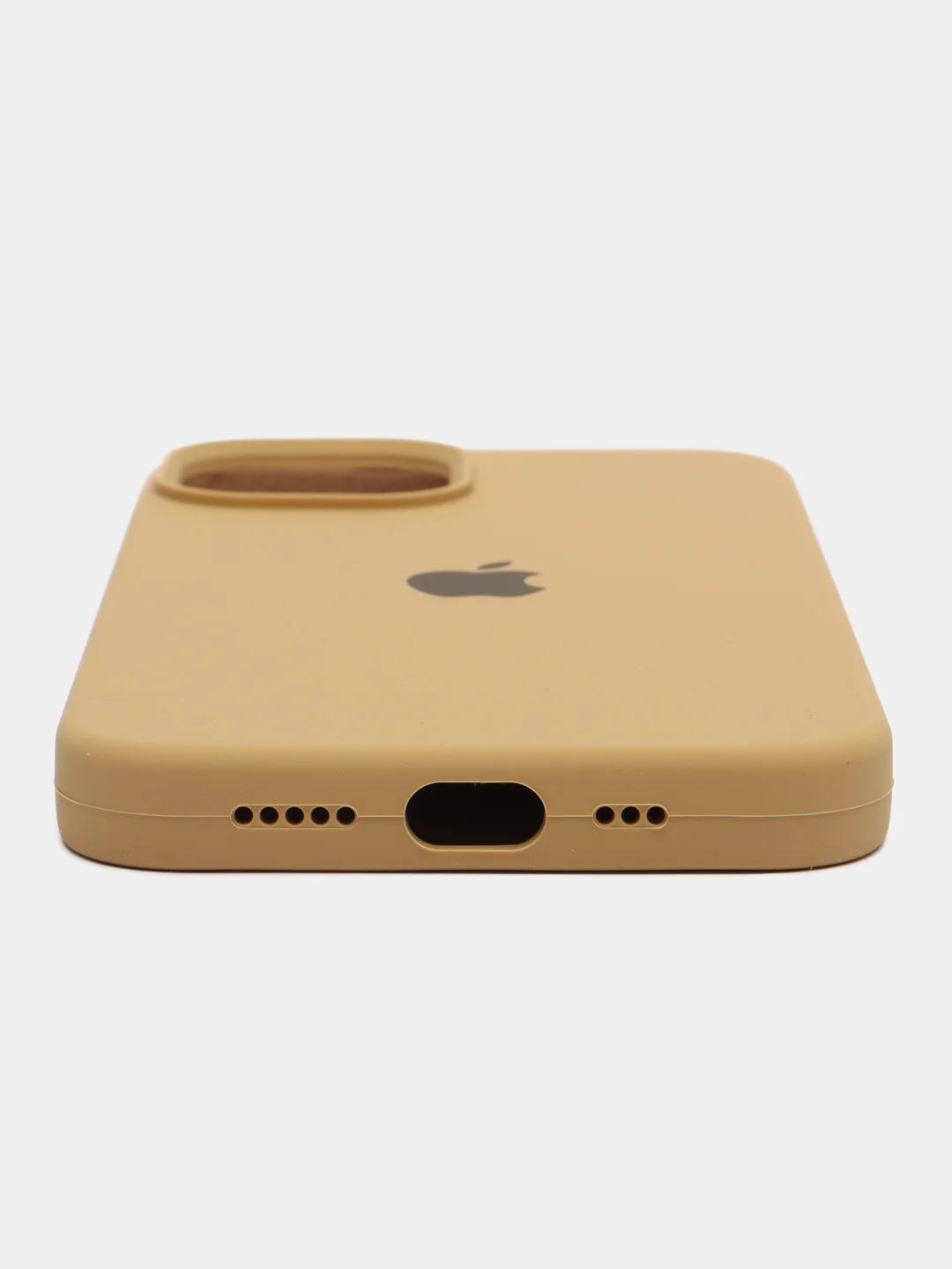 Голубой чехол Silicone Case для iPhone 14, 14 Pro, 14 Plus, 14 Pro Max, с закрытым низом