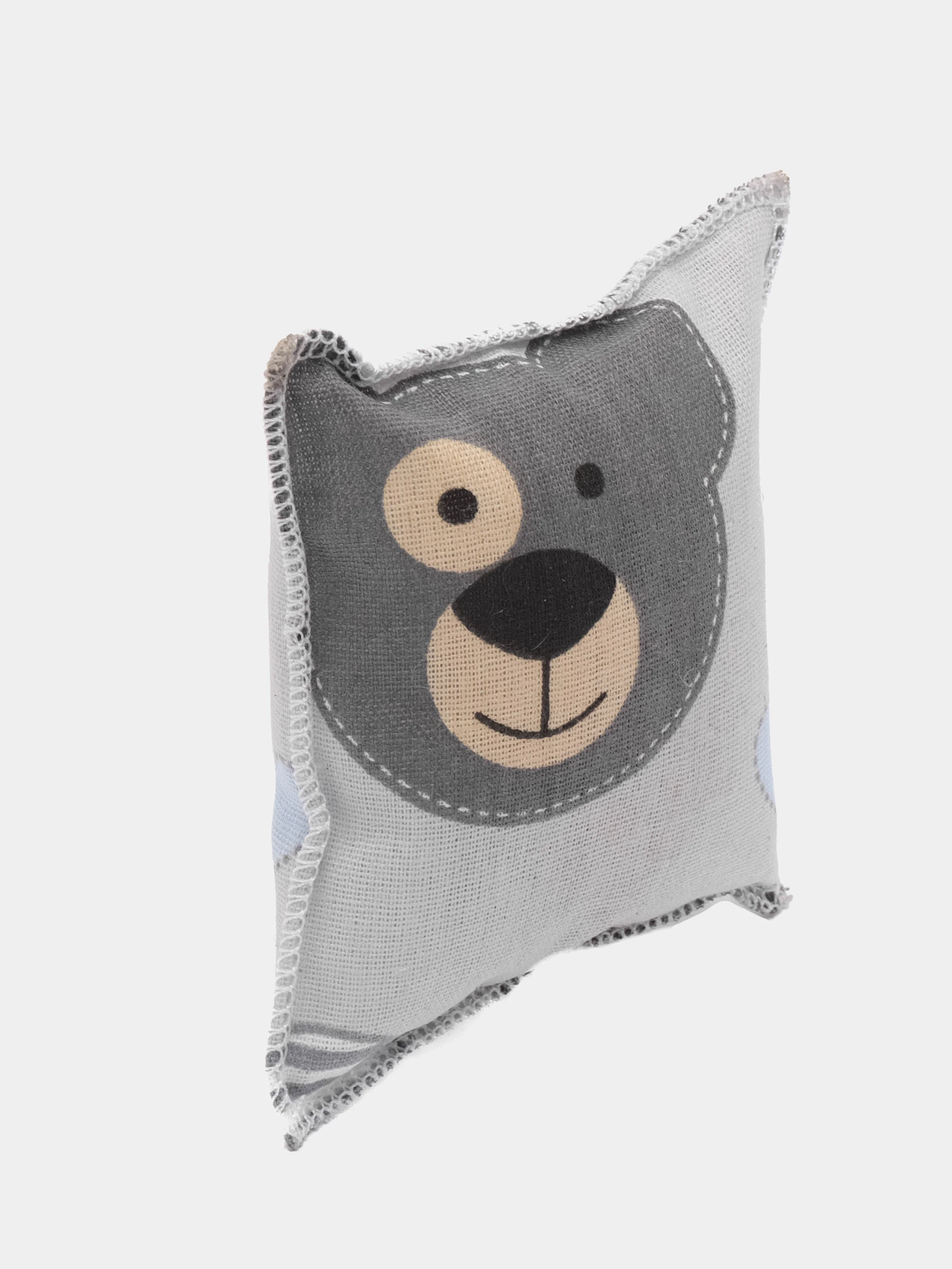 Серый меланж игрушка для кошек и собак, мячик, мышка, подушка с мятой