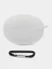 Белый чехол на Realme Buds Air 3 Neo для беспроводных наушников КАРТОФАН силиконовый, матовый