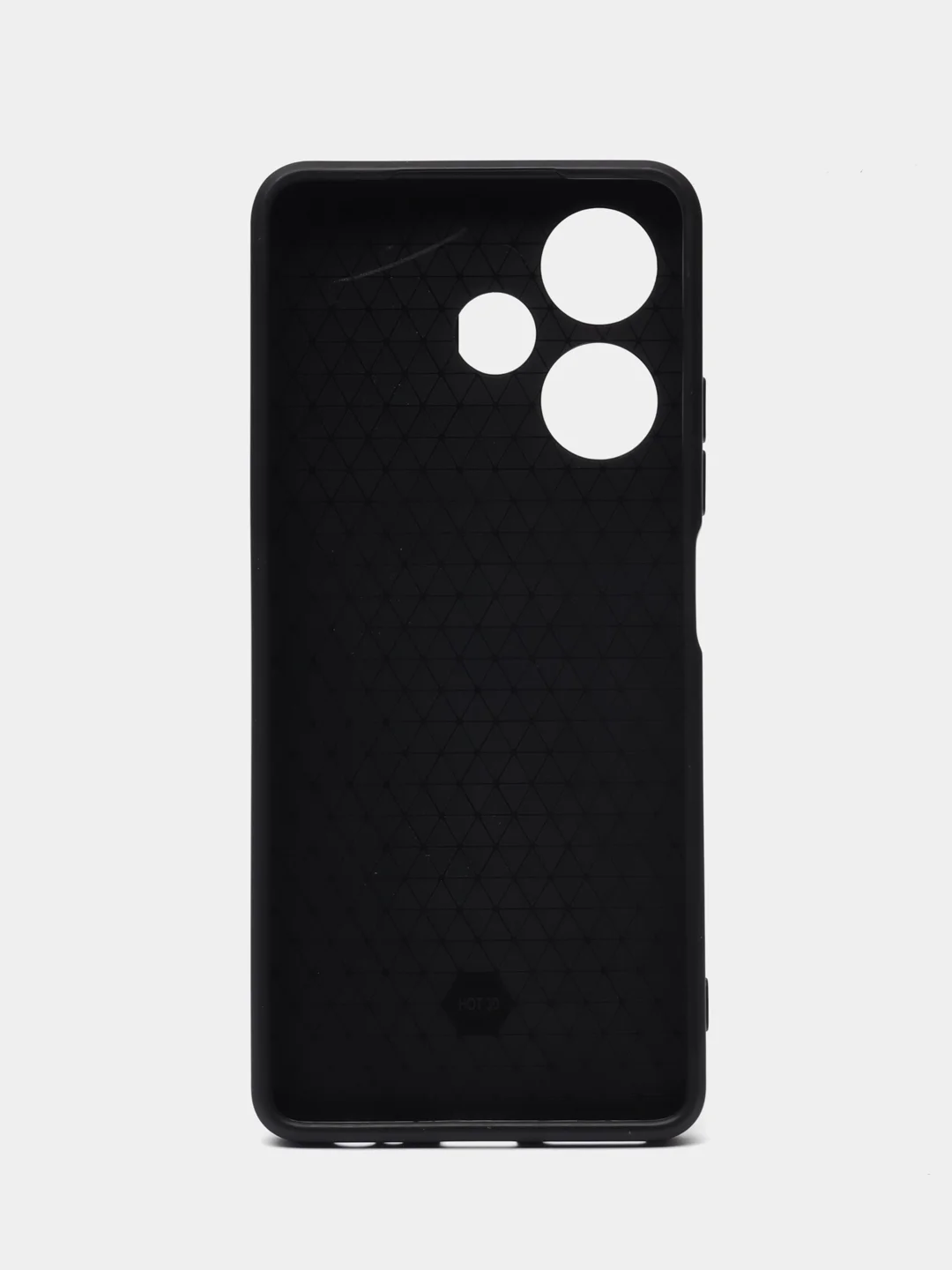 Черный чехол для Infinix Smart 8/ 8 Plus, Hot 40i/ 30/ 30i, Tecno Spark 20/ Go 2024 КАРТОФАН