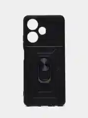 Черный чехол для Infinix Smart 8/ 8 Plus, Hot 40i/ 30/ 30i, Tecno Spark 20/ Go 2024 КАРТОФАН