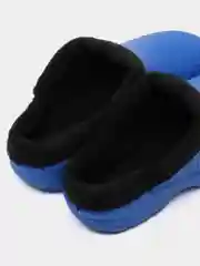 Серый сабо утепленные