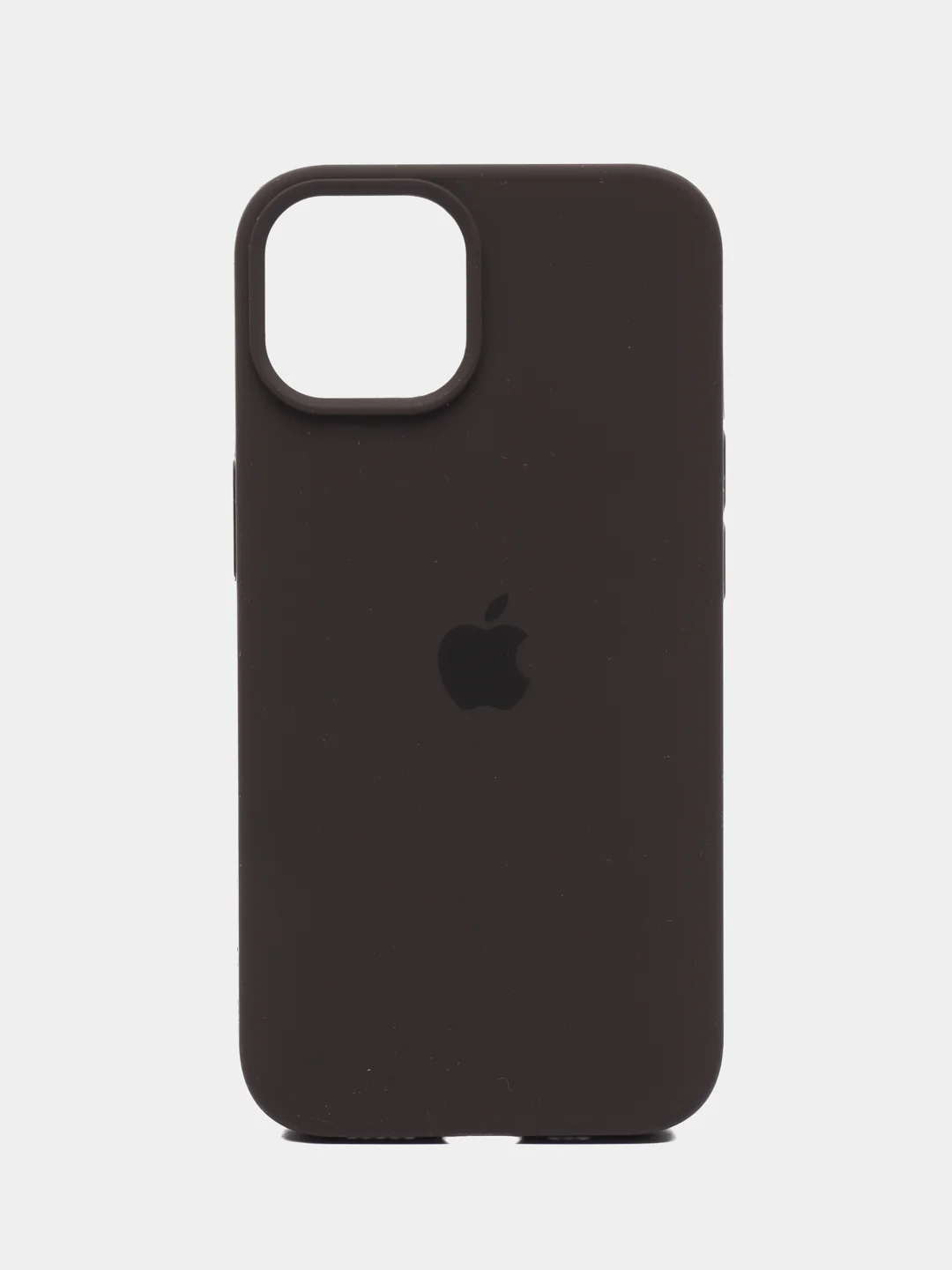 Тёмно-бордовый чехол Silicone Case для iPhone 14, 14 Pro, 14 Plus, 14 Pro Max, с закрытым низом