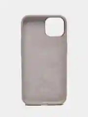 Серый меланж чехол Silicone Case для iPhone 14, 14 Plus, 14 Pro, 14 Pro Max, с закрытым низом
