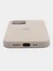 Песочный хаки чехол Silicone Case для iPhone 12 / iPhone 12 Pro, закрытый низ