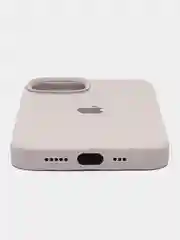 Сиреневый чехол Silicone Case для iPhone 14, 14 Plus, 14 Pro, 14 Pro Max, с закрытым низом