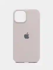 Сиреневый чехол Silicone Case для iPhone 14, 14 Pro, 14 Plus, 14 Pro Max, с закрытым низом