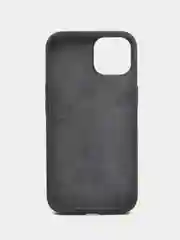 Угольный чехол Silicone Case для iPhone 14, 14 Plus, 14 Pro, 14 Pro Max, с закрытым низом