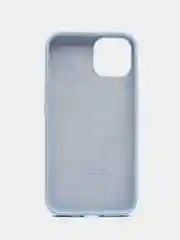 Светло-синий чехол Silicone Case для iPhone 14, 14 Pro, 14 Plus, 14 Pro Max, с закрытым низом