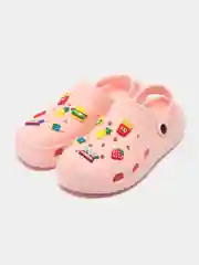 Тёмно-розовый сабо женские IZI, размеры 36-41