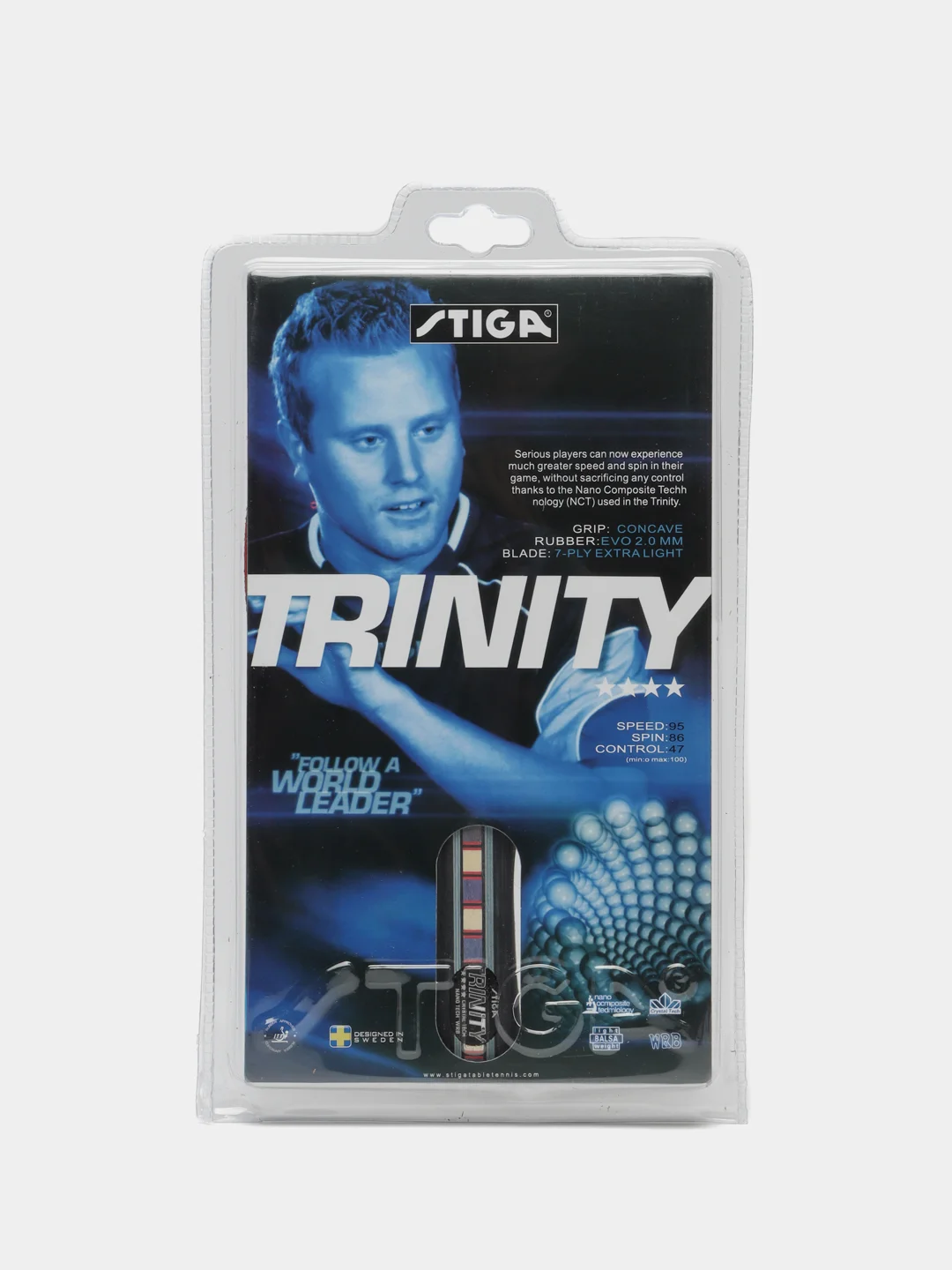 Ракетка Профессиональная для настольного тенниса Trinity 4*