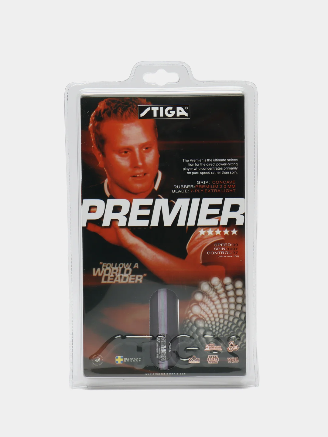 Ракетка Профессиональная  для настольного тенниса Premier NCT 5*