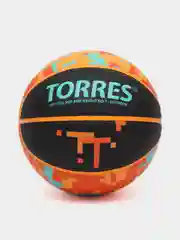 Оранжевый мяч баскетбольный TORRES TT, размер 7