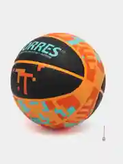 Оранжевый мяч баскетбольный TORRES TT, размер 7