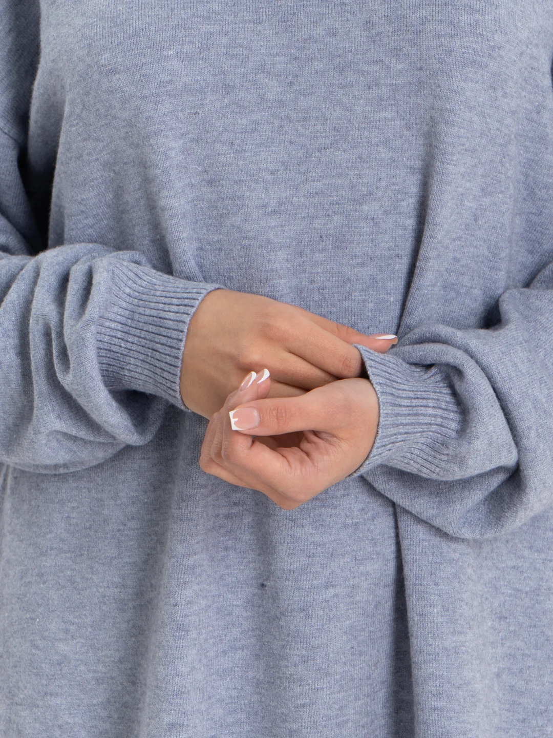 Серый свитер женский тёплый оверсайз , кофта высокий ворот, oversize однотонный