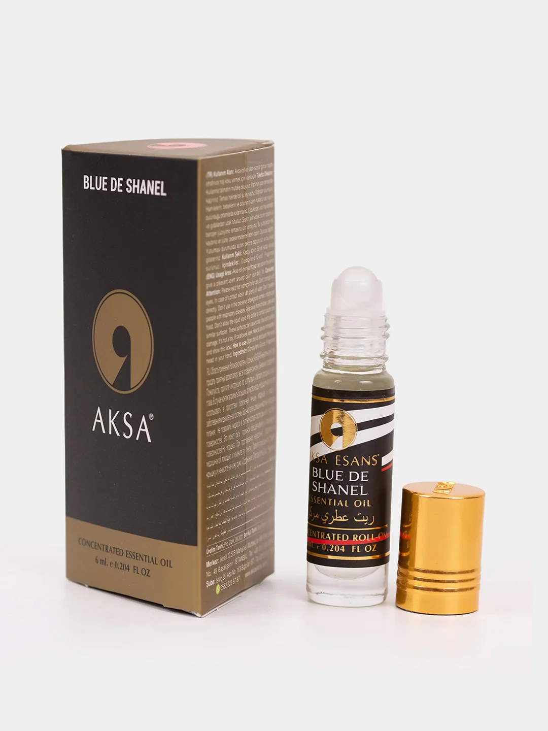 Ароматизатор AKSA Blue de Shanel роликовый парфюм по мотивам CHANЕL