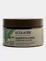 Шампунь-скраб для волос и кожи головы Очищение и Детокс Ecolatier Green 300 г