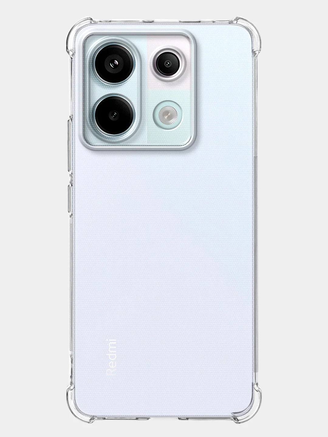 Прозрачный чехол для Xiaomi Redmi Note 13 Pro 5G/ Poco X6,13 Pro Plus,13R Pro,13 5G BROSCORP силикон