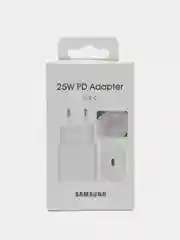Белый сетевое зарядное устройство для Samsung TA800 Type-C,25W USB-C зарядка самсунг