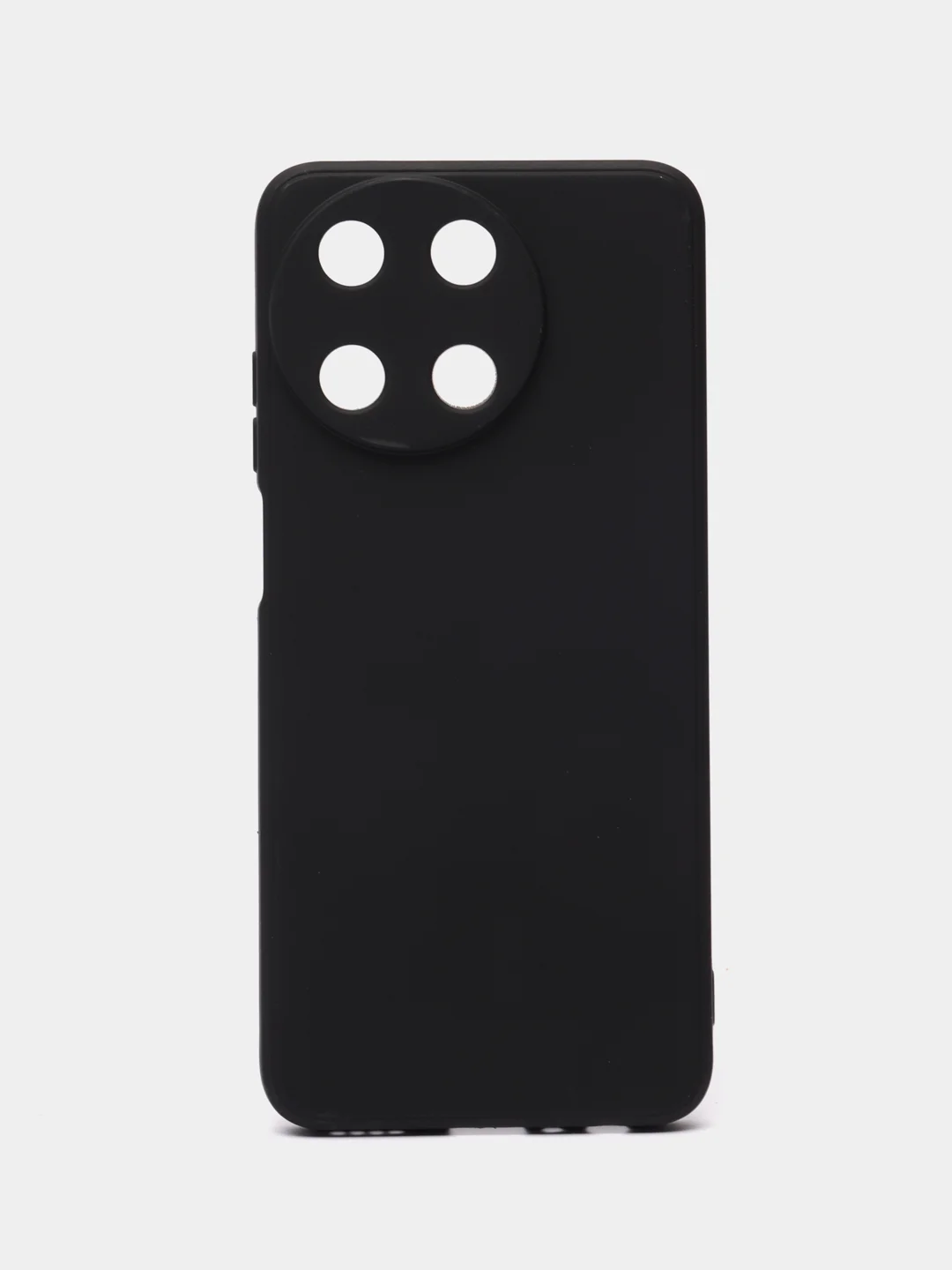 Черный чехол для Realme 11 4G / Реалми 11 4Г, силиконовый, матовый