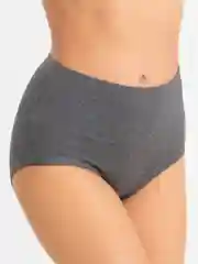 Серый меланж трусы женские
