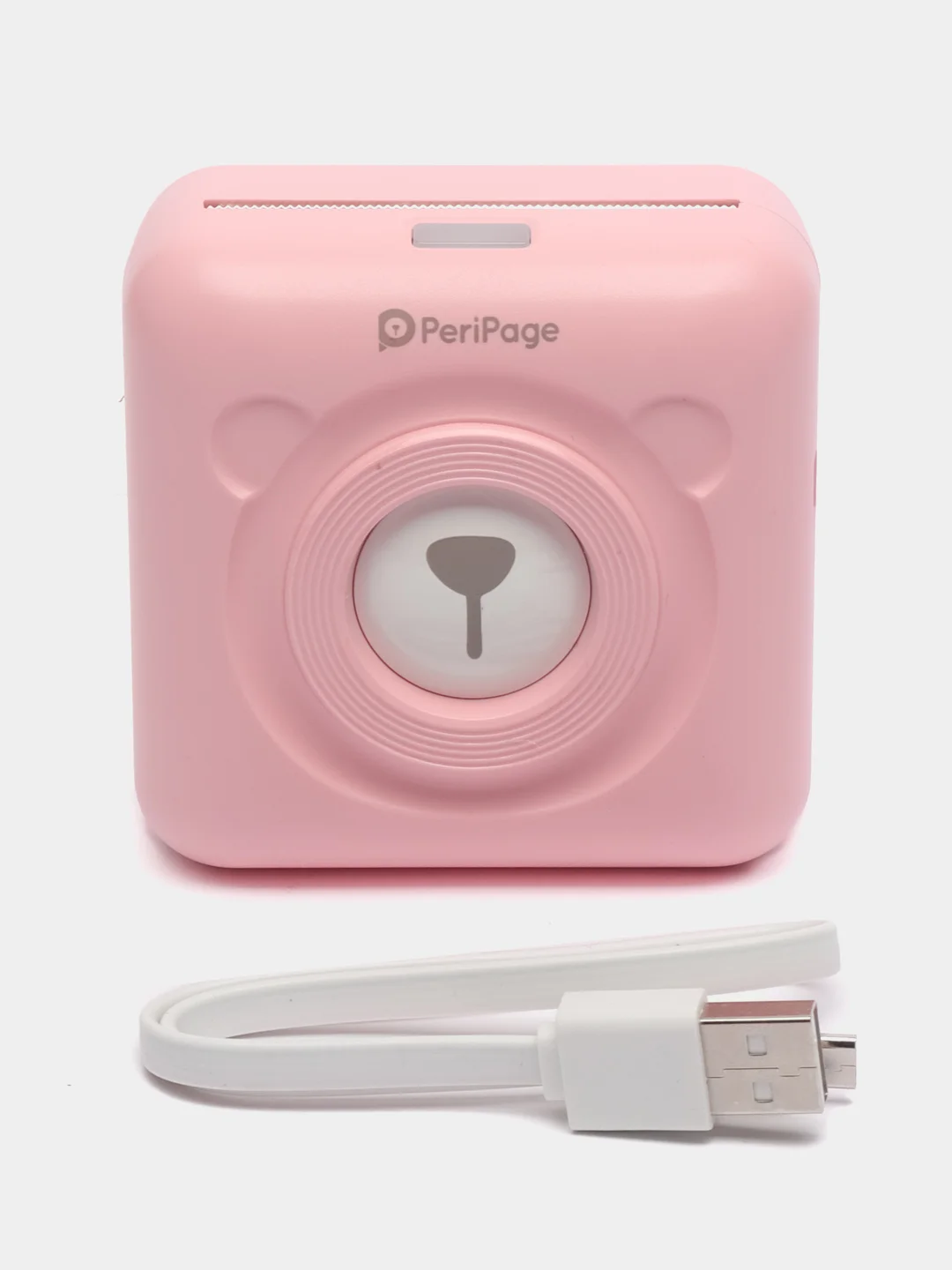 Голубой портативный термопринтер PeriPage A6, Bluetooth