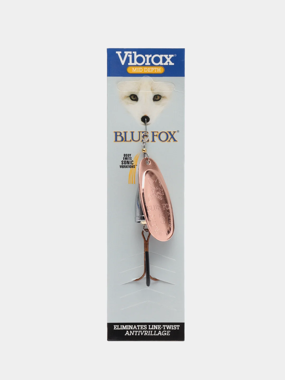 Бронзовый блесна вращающаяся BLUE FOX