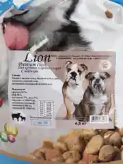 Сухой корм Grand Dog Lion с ягненком для собак крупных и средних пород 4,5 кг