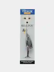 Серебряный блесна вращающаяся BLUE FOX