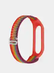 Темно-синий ремешок текстильный альпийская петля для Mi Band 3 / Band 4 / Band 5 / Band 6 / Band 7