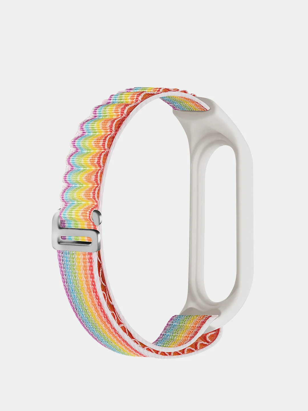 Желтый ремешок текстильный альпийская петля для Mi Band 3 / Band 4 / Band 5 / Band 6 / Band 7