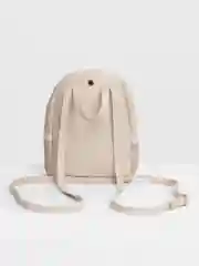 Белый рюкзак женский из полиуретана