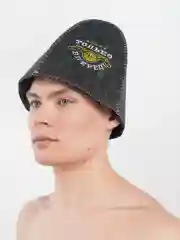 Угольный шапка для бани / Шапка для бани и сауны, разные виды