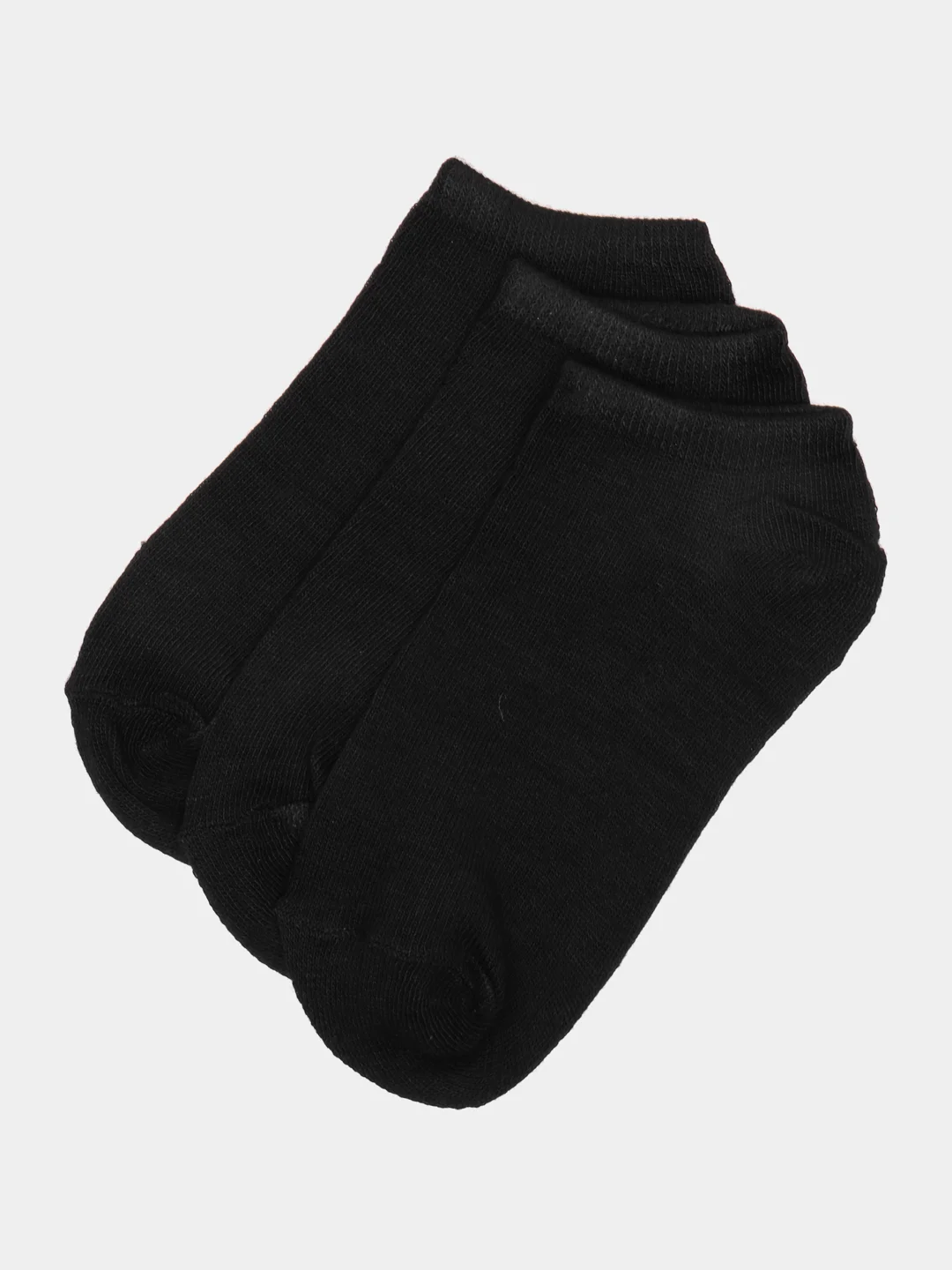 Черный носки женские, короткие, однотонные, 3 пары, 5 пар