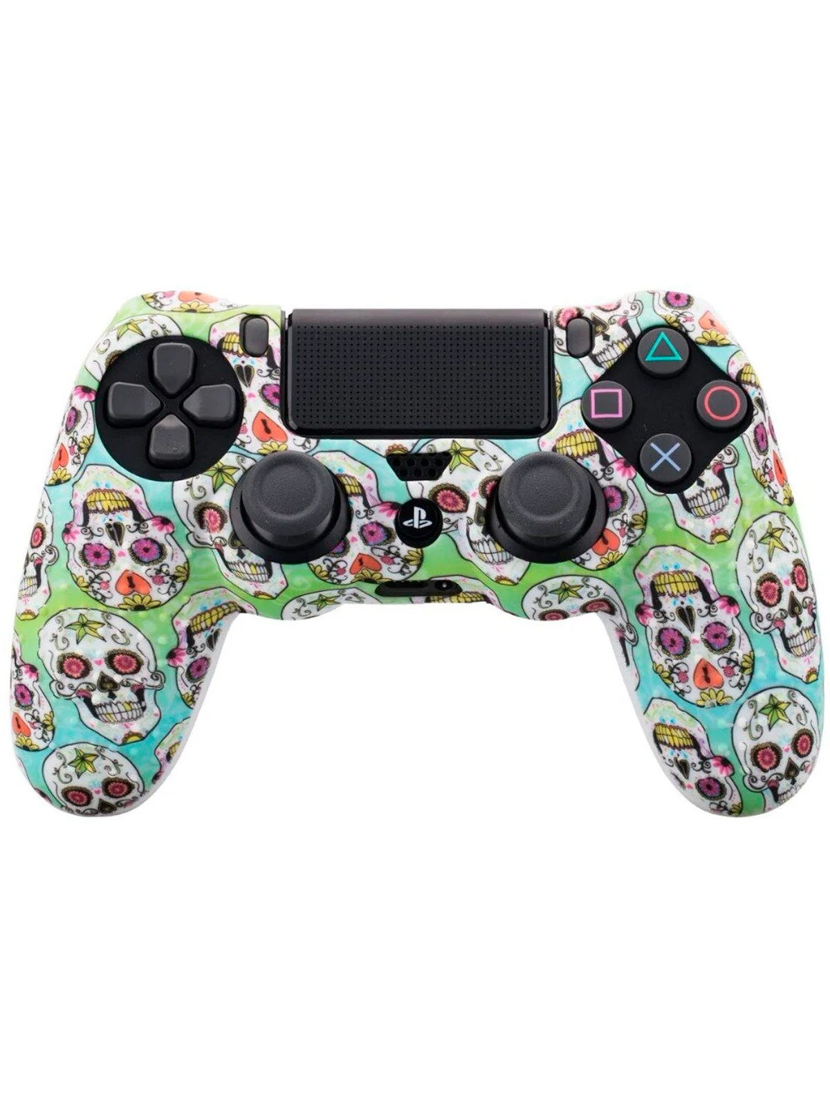 Черный защитный силиконовый чехол для геймпада Sony PlayStation 4 DualShock, накладка на джойстик