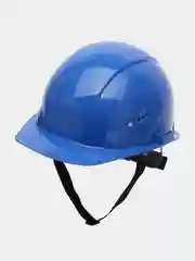 Синий каска защитная
