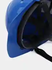 Синий каска защитная