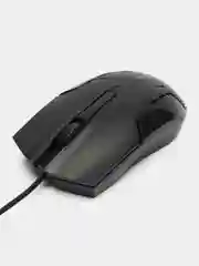 Угольный мышь оптическая проводная Defender Flash, 7 цветов 2 кнопки