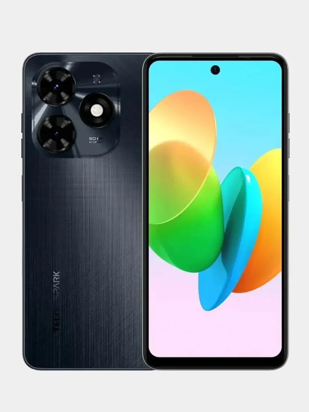 Черный смартфон TECNO Spark 20c 4/256GB